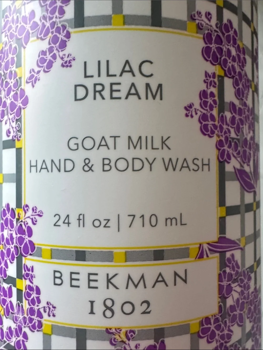 Beekman 1802 Lilac Dream Goat Milk Hand & Body Wash - 24oz NWT